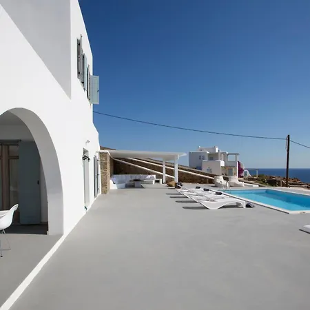 וילה Casadei Pool 4-bdr Sea View 'anemos' & 'petra' With Nighttime Security Guard