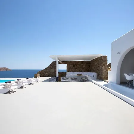 וילה Casadei Pool 4-bdr Sea View 'anemos' & 'petra' With Nighttime Security Guard
